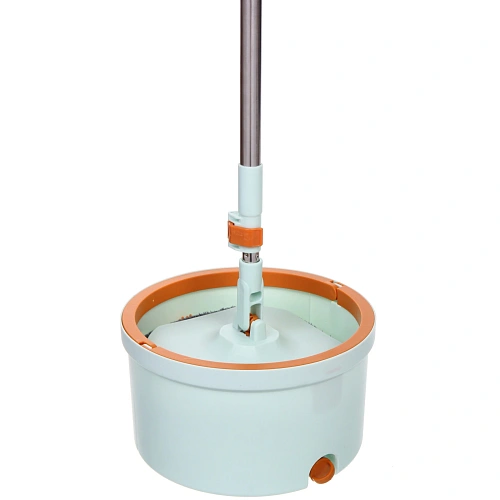 Набор для уборки СелфиИдеальная уборка(ведро с отжимом, швабра, две насадки) в цветной коробке_6