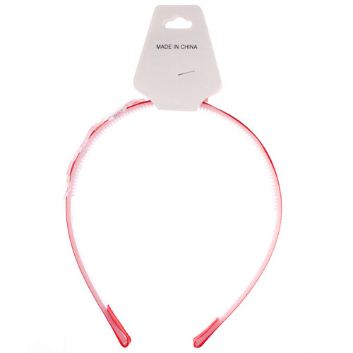 Ободок для волос детский на блистере РОЗОВОЕ ОБЛАКО, единорог, микс 6 цветов, 1см_9