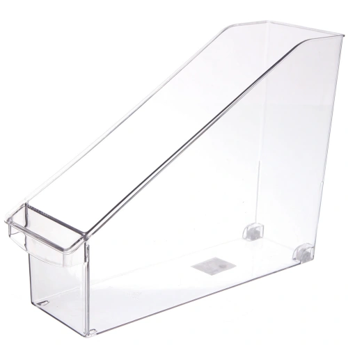 Органайзер для хранения на колесиках "ФЛАТТО", прозрачный, 34*11*25.1см