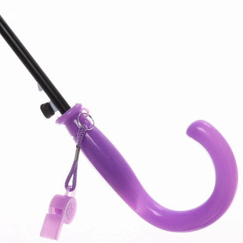 Зонт детский полуавтомат Ультрамарин - Единорожек на луне, 8 спиц, d-85см, длина в слож виде 68см  _25