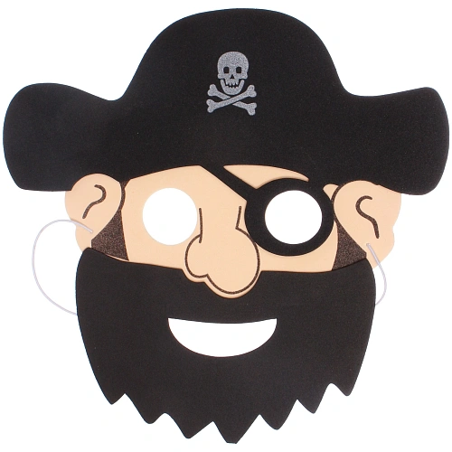 Маска карнавальная "Отважный пират Оливер"