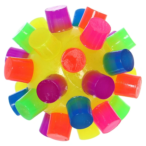 Мяч 6 см Яркое веселье попрыгун, с подсветкой_14