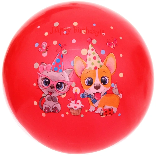 Мяч 22 см Милые зверушки (60 гр)_5
