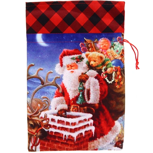 Мешок подарочный  Доставка подарков 2132 см_5