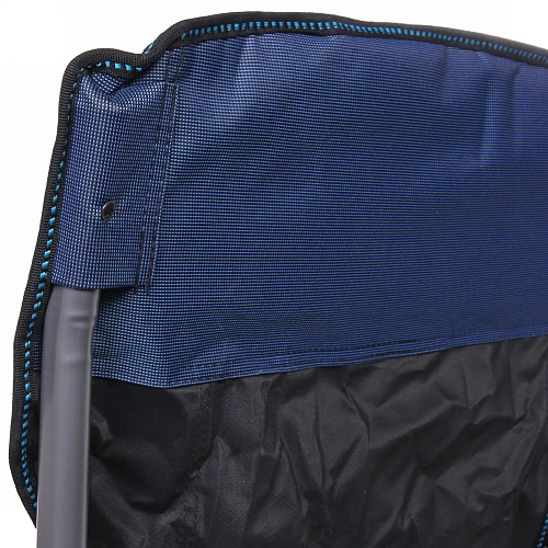 Кресло складное с подлокотниками до 120кг 645390 см синее_8