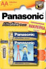 Батарейка Panasonic Alkaline Power LR6 4xBL Bronze (48/240)