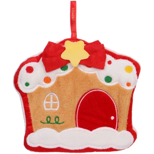 Полотенце кухонное "WONDER - Пряничный домик" 19,5*22 см, микрофибра