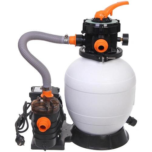 Насос-фильтр песочный для бассейнов CLP4003F, 6000 лч, Seazone_3