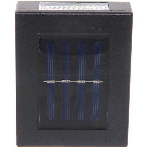 Фонарь садовый Иллюзия 10,88,42,7 см, на солнечной батарее (свечение теплый белый) 4 LED_4