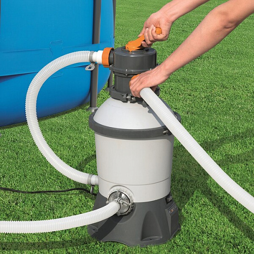 Насос-фильтр песочный для бассейнов, 2006 лч Bestway (58515)_5