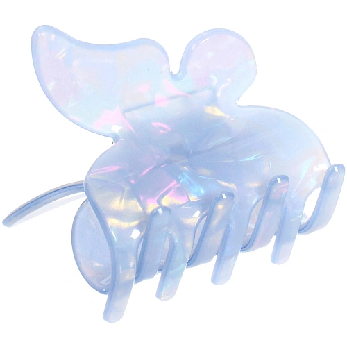 Заколка-краб для волос  ЭЙФОРИЯ ФЛО, пинто, микс 6 цветов, 4,7см (блистер Кокетка)_15