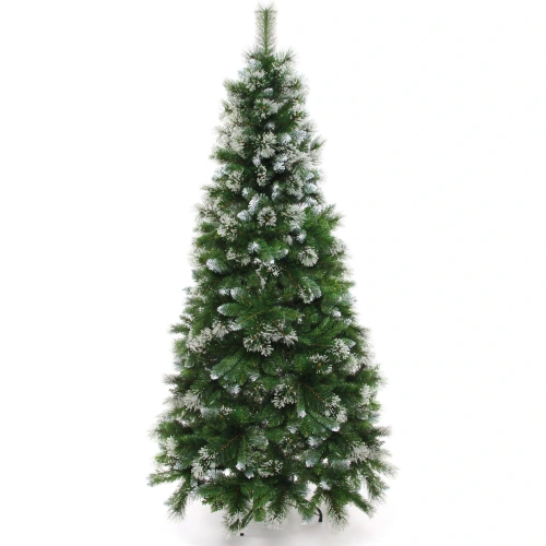 Елка "Хрустальная роса" 210 см, ПВХ+Леска (1000  веток)