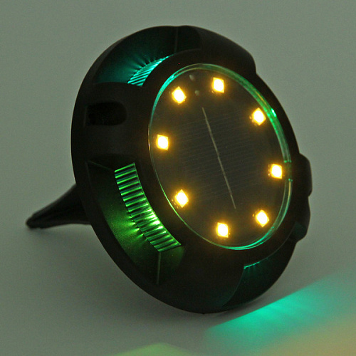 Фонарь садовый Streetlight 12 см, d=11 см, на солнечной батарее, Мультицвет_8