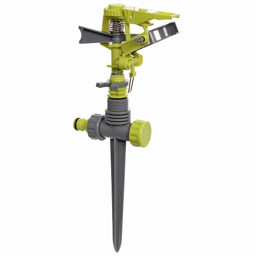 Разбрызгиватель Green на колышке импульсный 31см ДоброСад_3