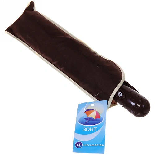 Зонт мужской автомат Эстет, цвет коричневый, d98, длина в слож виде 28_4